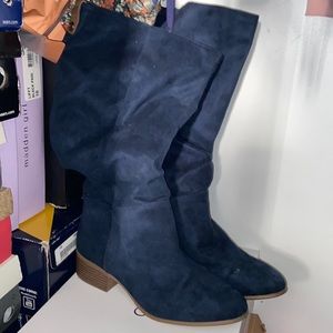 9.5 wide calf suede slouch boot. Used once.